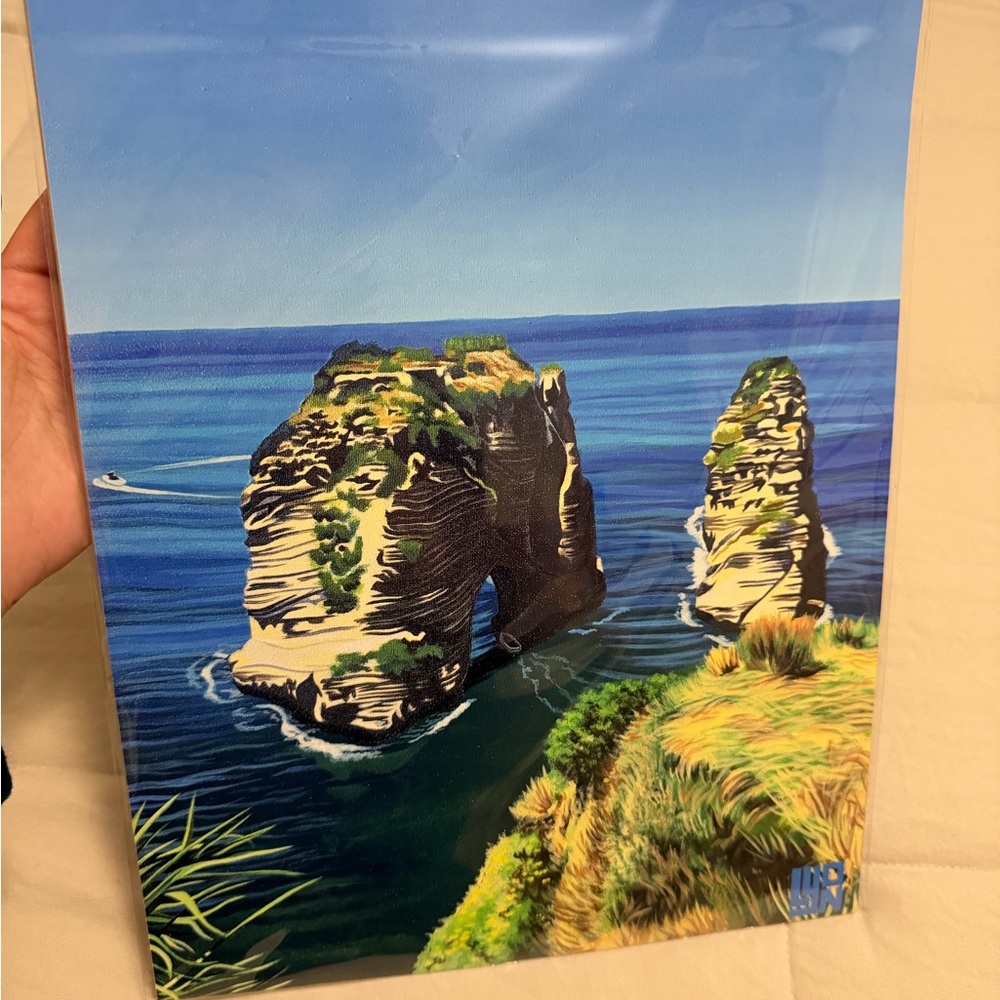 Lebanon Coastal Wall Art Painting